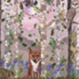 The Forest At Twilight Tray In Pink, thumbnail 3 of 5