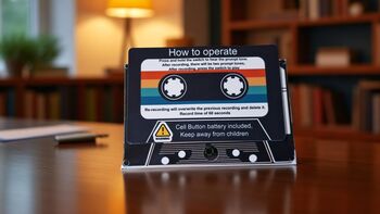 Personalised Cassette Voice Message Card – Wedding Gift, 6 of 7
