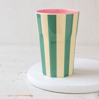 Tall Patterned Melamine Cup, 4 of 4