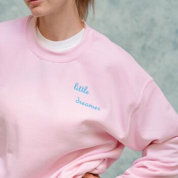 Personalised Embroidered Soft Sweatshirt, 3 of 9