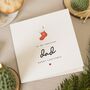 Personalised Merry Christmas Card For Dad Or Daddy, thumbnail 1 of 7