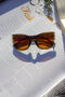 Brown Thick Framed Chunky Cat Eye Sunglasses, thumbnail 1 of 7