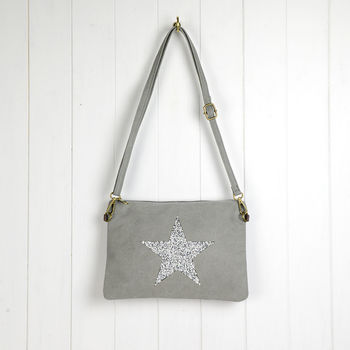 Sparkle Star Clutch Bag By Home & Glory | notonthehighstreet.com