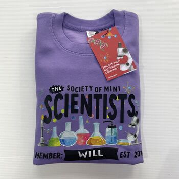 Mini Dreams Scientist Kids Sweater, 4 of 9