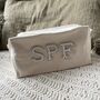 Personalised Canvas Toiletry Cosmetic Pencil Case, thumbnail 6 of 8