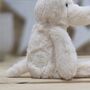 Ellie The Long Leg Cream Elephant Soft Toy, thumbnail 3 of 3