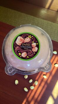 Dubai Chocolate Inspired Candyfloss Cake – Pistachio, 5 of 6