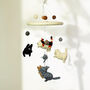 Handmade Felt Baby Cot Mobiles Baby Room Decor, thumbnail 3 of 9