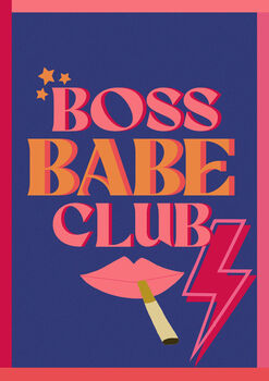 Greeting Card, Boss Babe Club, 3 of 3