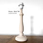 Pluma Wood Table Lamp Painted In Farrow And Ball Paint, thumbnail 2 of 6