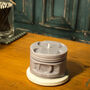 Engine Piston Candle: Oriental Bliss Man Cave Candle, Car Engine Part Moulded Scented Candle. Handmade UK By Glowsmith, thumbnail 1 of 4