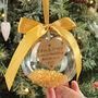Personalised 'Any Text' Christmas Bauble Decoration, thumbnail 5 of 7