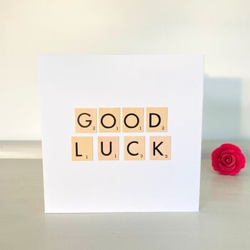 Good Luck Card ~ Handmade, 2 of 5