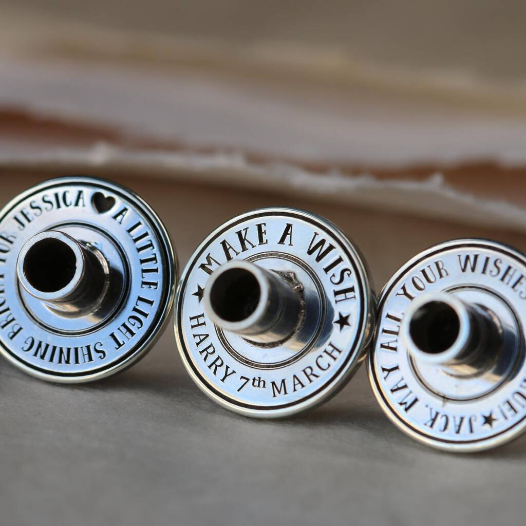 Personalised Birthday Candle Holder, 1 of 7