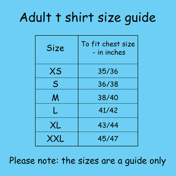 Personalised Adults Classic Mini T Shirt, 6 of 10