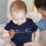 'Daddy I Love You This Much' Baby Vest, thumbnail 2 of 12