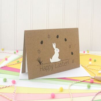 Happy Easter Card, Easter Bunny Card, 4 of 7