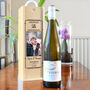 Personalised 5th Anniversary Wooden Wine Photo Design, thumbnail 4 of 5