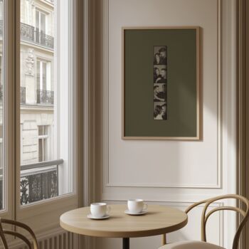 Personalised Photobooth Strip Style Print Gift For Couples, 6 of 9