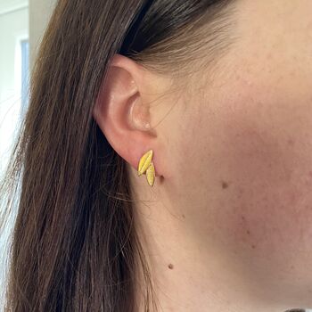 Two Leaf Studs, 2 of 7