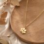 Dog Paw Print Designed Necklace Personalise Engraved Name, thumbnail 3 of 9