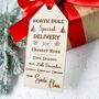 Personalised Christmas Special Delivery Stocking Tag, thumbnail 2 of 5