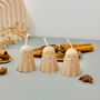 Set Of Three Cute Ghost Candles And Halloween Candles, thumbnail 1 of 10