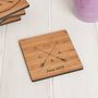 Personalised New Home Coaster Set, thumbnail 4 of 5