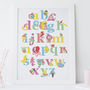 Personalised Children's Alphabet Print, thumbnail 1 of 4
