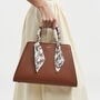 Botanical Pumpkin Tan Tote, thumbnail 1 of 9