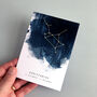 Sagittarius Constellation Zodiac Birthday Card, thumbnail 1 of 5