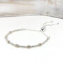 60th Birthday 9ct Gold And Silver Milestone Bracelet, thumbnail 3 of 8