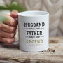 Personalised Dad Legend Mug, thumbnail 1 of 4