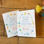 Personalised Very 1st Fathers Day Daddy Card, thumbnail 1 of 3