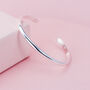 Wide Matte Cuff In Rose Gold Filled, thumbnail 11 of 11