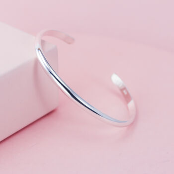 Wide Matte Cuff In Rose Gold Filled, 11 of 11