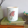 Robin Bone China Candle Holder, thumbnail 1 of 9