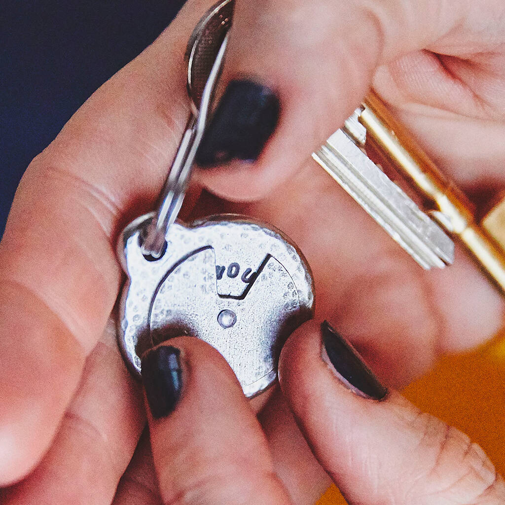 Secret Message Spinner Keyring By Kutuu