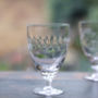 Set Of Six Lens Design Bistro Wine Glasses, thumbnail 1 of 3