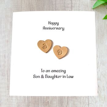 Personalised Son Daughter Anniversary Card, 3 of 4