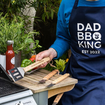 Personalised Father's Day BBQ King Tool Kit, 5 of 10