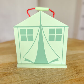 Wooden Camping Play Set Toddler Christmas Gift, 2 of 7