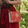 The Beauty And The Beast Red Book Large Handbag, thumbnail 3 of 8