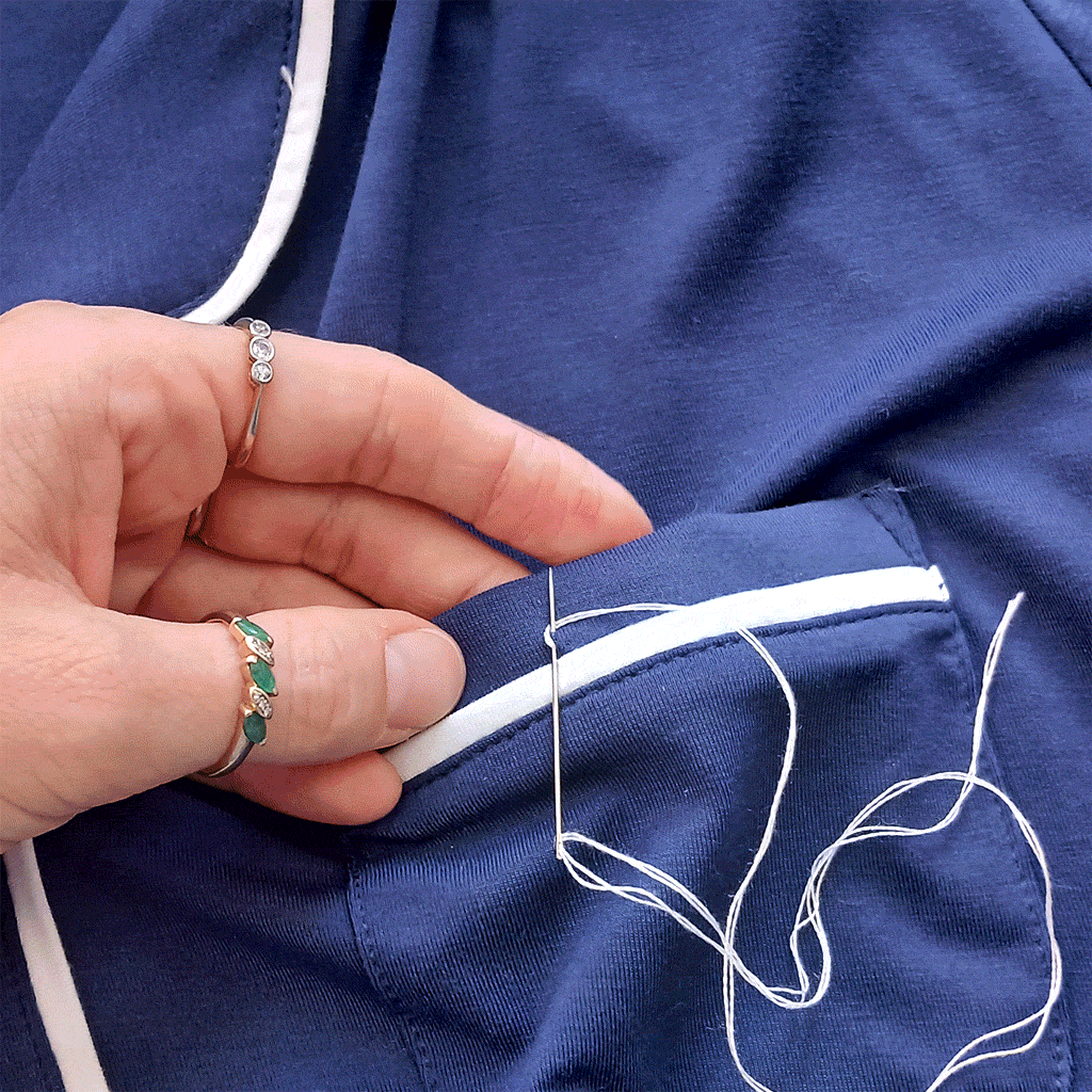 Soft Bamboo Jersey Pyjamas With Personalised Embroidery, thumbnail 6 of 10