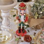 Pair Of Jolly Traditional Christmas Nutcrackers, thumbnail 6 of 10