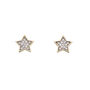 9ct Gold Slim Diamond Star Stud Earrings*, thumbnail 1 of 2