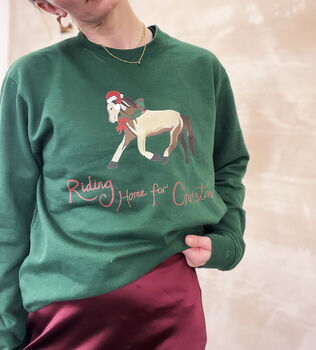 Riding Home For Christmas Jumper, 3 of 3