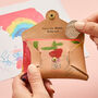 Personalised Child's Drawing Leather Coin Purse, thumbnail 3 of 5