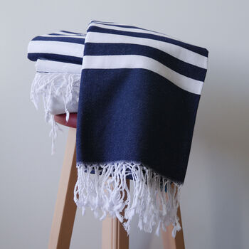 Personalised Cotton Towel And Carrier Strap, 10 of 12