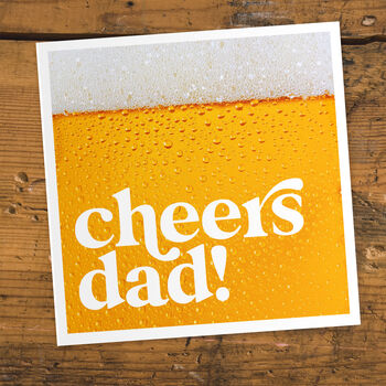 Cheers Dad Father's Day Card, 3 of 3